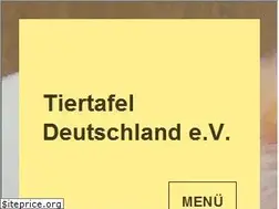 Sites similar to tiertafel.de