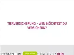 Sites similar to tierversicherungen.biz