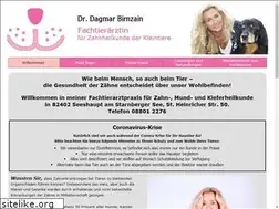 Sites similar to tierzahnmedizin.net