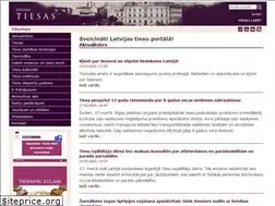 Sites similar to tiesas.lv