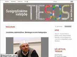 Sites similar to tiesos.lt
