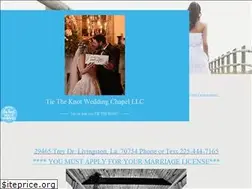 Sites similar to tietheknotweddingchapel.com