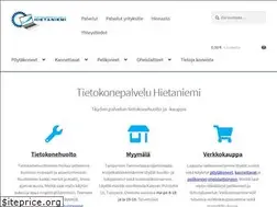Sites similar to tietokonepalveluhietaniemi.fi