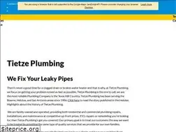 Sites similar to tietzeplumbing.com