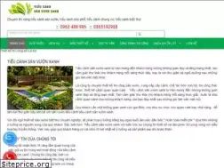 Sites similar to tieucanhsanvuonxanh.com