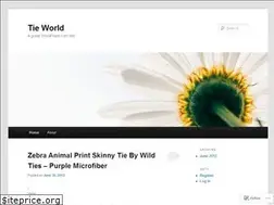 Sites similar to tieworld447.wordpress.com