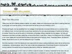 Sites similar to tiffanyareymillinery.com