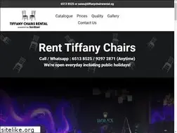 Sites similar to tiffanychairsrental.sg