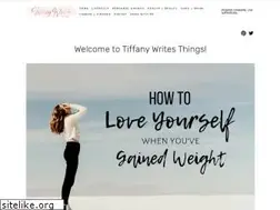 Sites similar to tiffanywritesthings.com