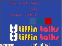 Sites similar to tiffintalks.in