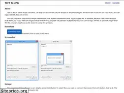 Sites similar to tifftojpg.com