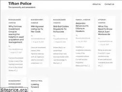 Sites similar to tiftonpolice.net