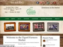 Sites similar to tigardfarmersmarket.org