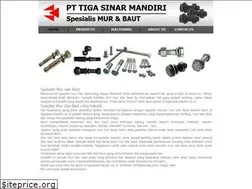 Sites similar to tigasinarmandiri.co.id