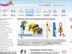 Sites similar to tiger-hebezeuge.de