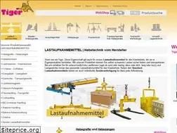 Sites similar to tiger-lastaufnahmemittel.de