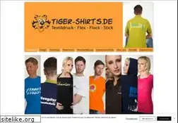 Sites similar to tiger-shirts.de