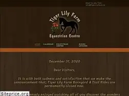 Sites similar to tigerlilyfarm.ca