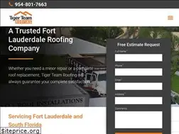 Sites similar to tigerteamroofing.com
