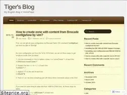 Sites similar to tigerwang1213.wordpress.com