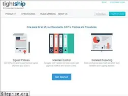 Sites similar to tightship.io