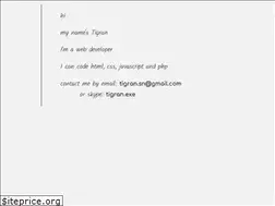 Sites similar to tigran.ninja