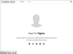 Sites similar to tigran.tech