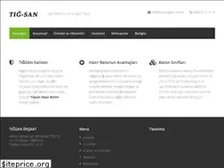 Sites similar to tigsan.com.tr