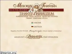Sites similar to tihanyibabamuzeum.hu