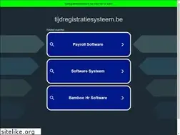 Sites similar to tijdregistratiesysteem.be