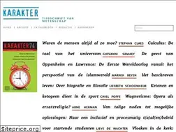 Sites similar to tijdschriftkarakter.be
