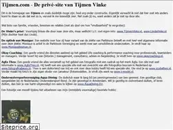 Sites similar to tijmen.com