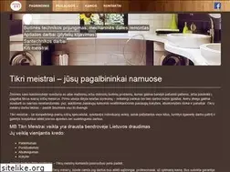 Sites similar to tikrimeistrai.lt