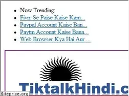 Sites similar to tiktalkhindi.com