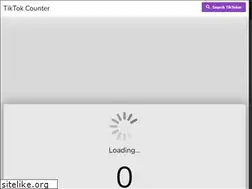Sites similar to tiktokcounter.net