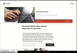 Sites similar to tiktokd.com