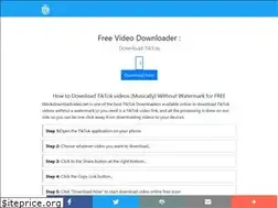 Sites similar to tiktokdownloadvideo.net