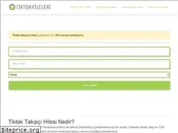 Sites similar to tiktokhileleri.com