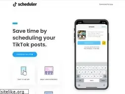 Sites similar to tiktokscheduler.com