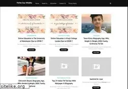 Sites similar to tiktokwikibio.blogspot.com