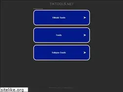 Sites similar to tiktools.net