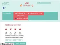 Sites similar to tikvaikams.lt