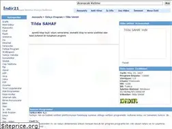 Sites similar to tilda-sahaf-indir.indir21.com