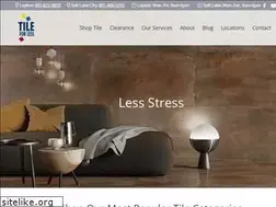 Sites similar to tileforlessutah.com