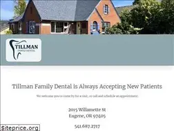 Sites similar to tillmanfamilydental.com