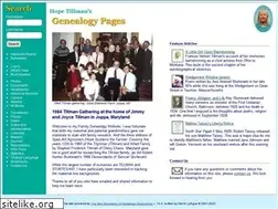 Sites similar to tillmangenealogy.org