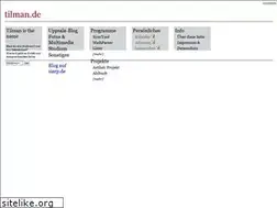 Sites similar to tilman.de