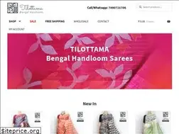 Sites similar to tilottamahandloom.in