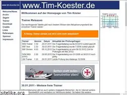 Sites similar to tim-koester.de