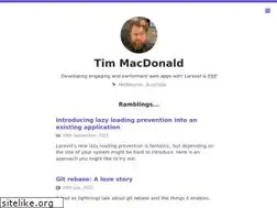 Sites similar to timacdonald.me